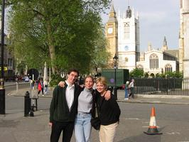 Outside Westminster Abbey
