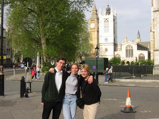 Outside Westminster Abbey